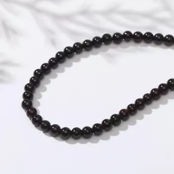 Бусины на нити шар №4 "Гранат", 40см