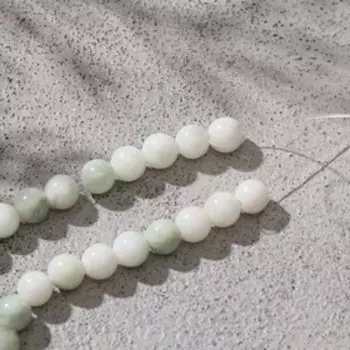 Бусины на нити шар №6 "Агат", 40см