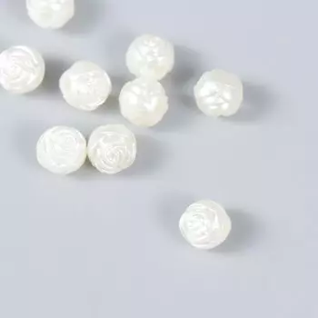 Бусины "Роза" 8мм