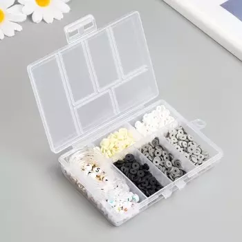 Бусины в шкатулке «Серые», нить 0.8 мм 5 м 128.42.2 см