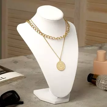 Бюст для украшений QF, 171125 см, белый