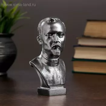 Бюст «Дзержинский», фигурка гипс, металлик, 6126 см