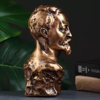 Бюст «Дзержинского Ф.Э.», фигурка полистоун, под бронзу, 1724 см