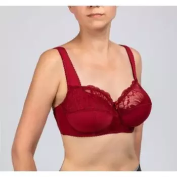 Бюст, размер 110E, цвет красная румба