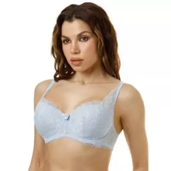 Бюст, размер 70D, цвет синий туман