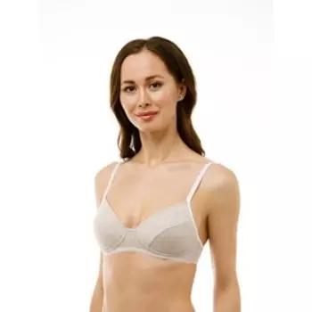 Бюстгальтер Lengy, размер 75A, цвет бежевый меланж