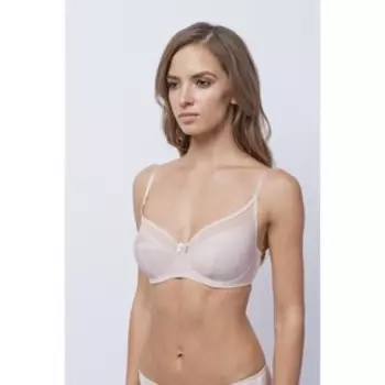 Бюстгальтер Lengy, размер 80K, цвет серебристый пион