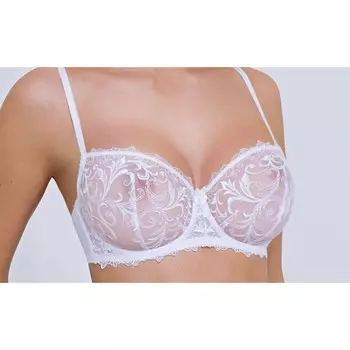 Бюстгальтер Lengy, размер 90E, цвет белый