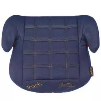 Бустер автомобильный Track, группа 2-3 (15-36 кг), синяя джинса