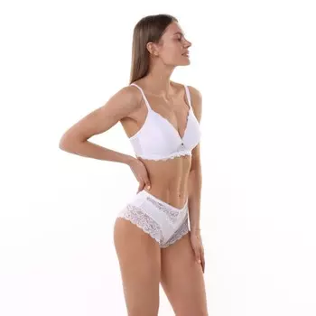 Бюстгальтер бескостный MiNiMi, цвет белый, размер 75C