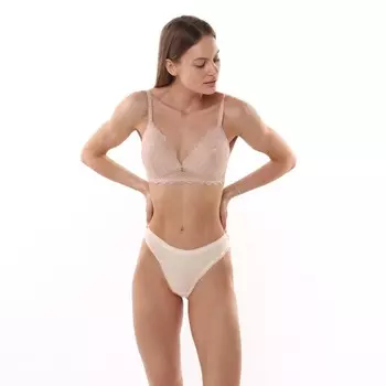 Бюстгальтер бескостный MiNiMi, цвет бежевый, размер 75C