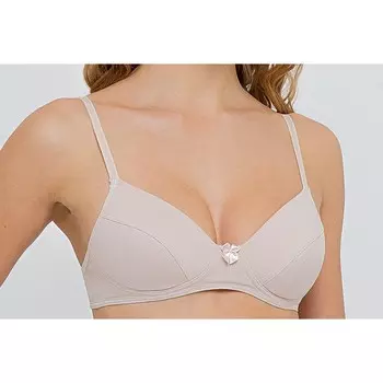 Бюстгальтер Lengy, размер 65B, цвет серебристый пион