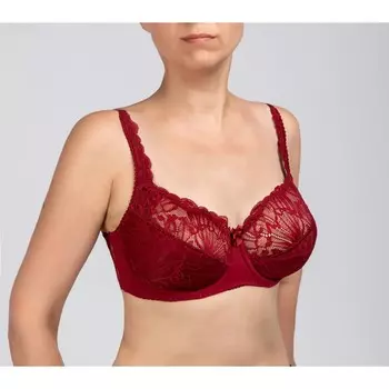 Бюстгальтер Lengy, размер 75B, цвет красная румба