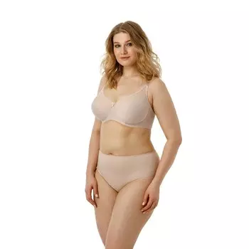 Бюстгальтер Lengy, размер 75E, цвет серебристый пион