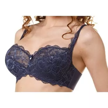 Бюстгальтер Lengy, размер 80F, цвет сапфир