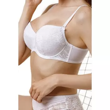 Бюстгальтер Lengy женский, размер 80E, цвет белый
