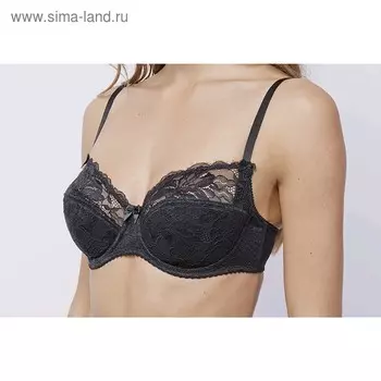 Бюстгальтер Lengy женский, размер 90E, цвет чёрный