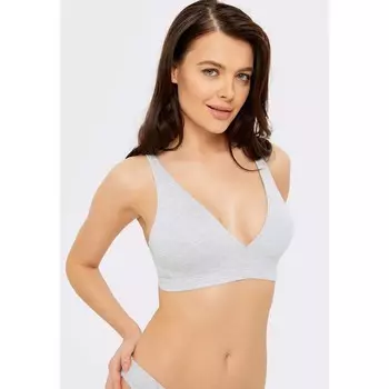 Бюстгальтер женский Camellia, размер 80B, цвет серый