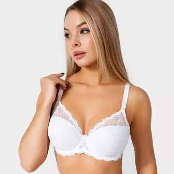 Бюстгальтер женский, цвет белый, размер 85E