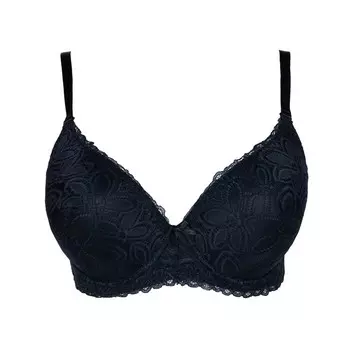 Бюстгальтер женский, цвет черный, размер 105Е