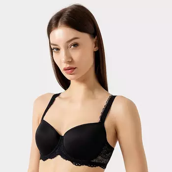 Бюстгальтер женский, цвет черный, размер 85B