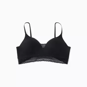 Бюстгальтер женский, цвет чёрный, размер 80A