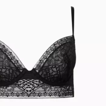 Бюстгальтер женский, цвет чёрный, размер 80D