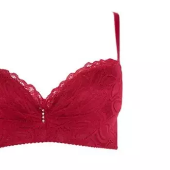 Бюстгальтер женский, цвет красный, размер 75В