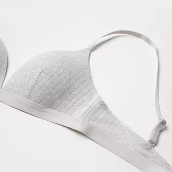 Бюстгальтер женский, цвет серый меланж, размер 70В