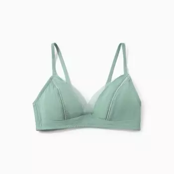 Бюстгальтер женский, цвет зеленый минерал, размер 75B