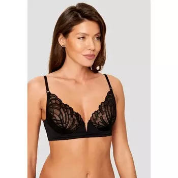 Бюстгальтер женский Divina, размер 75A, цвет чёрный