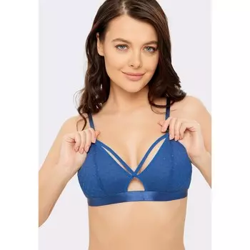 Бюстгальтер женский Fria, размер 70C, цвет синий