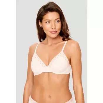 Бюстгальтер женский Galafa, размер 75B, цвет светло-розовый