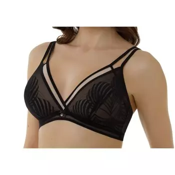Бюстгальтер женский Lengy, размер 70C, цвет чёрный тени