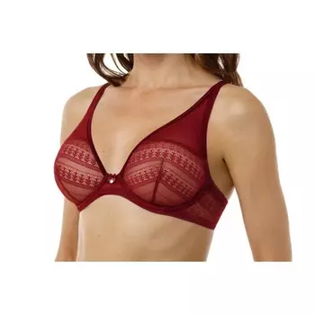 Бюстгальтер женский Lengy, размер 70D, цвет красная румба