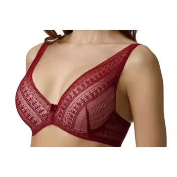 Бюстгальтер женский Lengy, размер 70D, цвет красная румба