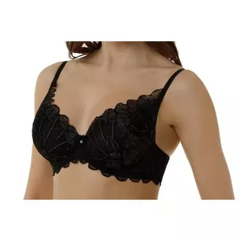 Бюстгальтер женский Lengy, размер 75A, цвет чёрный балет