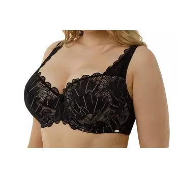 Бюстгальтер женский Lengy, размер 90C, цвет чёрный балет