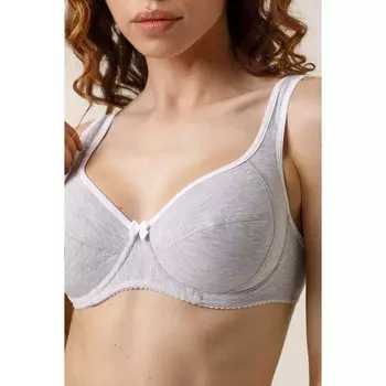 Бюстгальтер женский Lengy, размер 95D, цвет серый