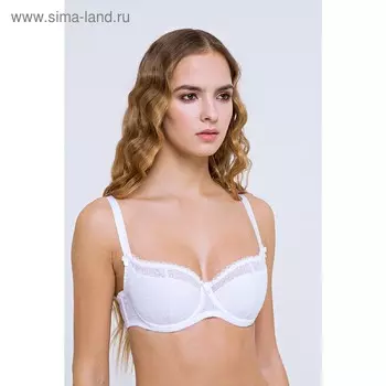 Бюстгальтер Lengy женский, размер 75B, цвет белый