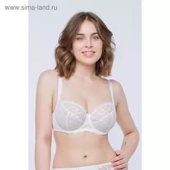 Бюстгальтер Lengy женский, размер 80D, цвет белый