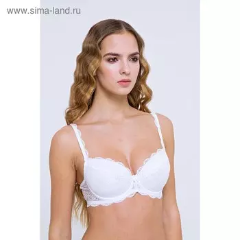 Бюстгальтер женский, размер 85C, цвет белый