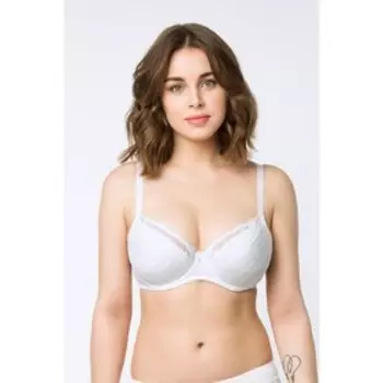Бюстгальтер Lengy женский, размер 95D, цвет белый