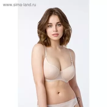 Бюстгальтер Lengy женский «Серебристый пион», размер 80B