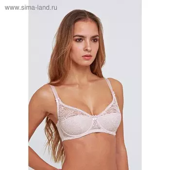 Бюстгальтер Lengy женский «Серебристый пион», размер 95B