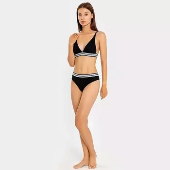 Бюстгалтер женский, цвет черный, размер 75С