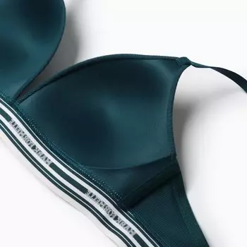 Бюстгалтер женский, цвет зеленый, размер 75А
