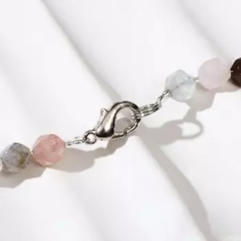 Бусы кубик гранёный "Самоцвет, 45 см