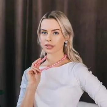 Бусы шар №12 через узел "Родонит", 60 см