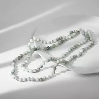 Бусы шар №8 через узел "Кварц, 114см